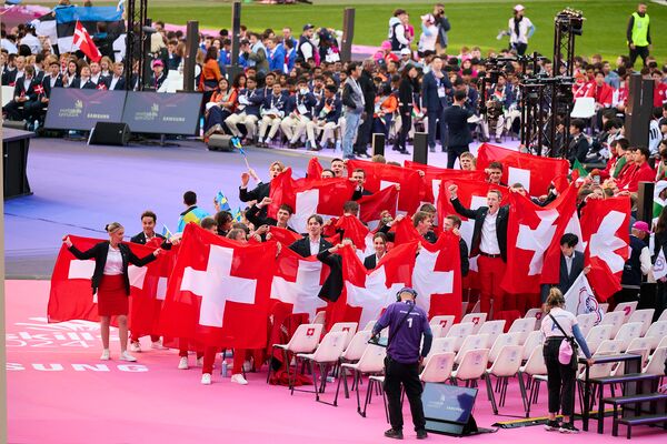 Das SwissSkills National-Team freut sich über den Medaillensegen
