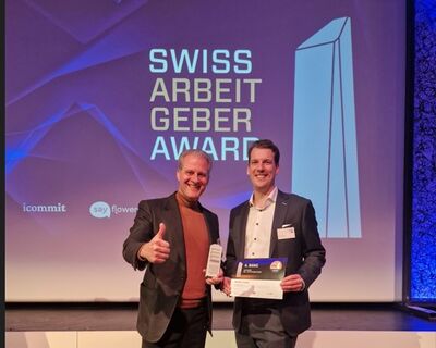 Patrik Lanter, CEO, (links) und Marc Stadler