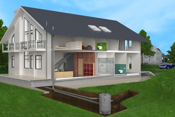 SFA bietet Pumpstationen für Grauwasser, Schwarzwasser und Regenwasser in einphasiger oder dreiphasiger Ausführung