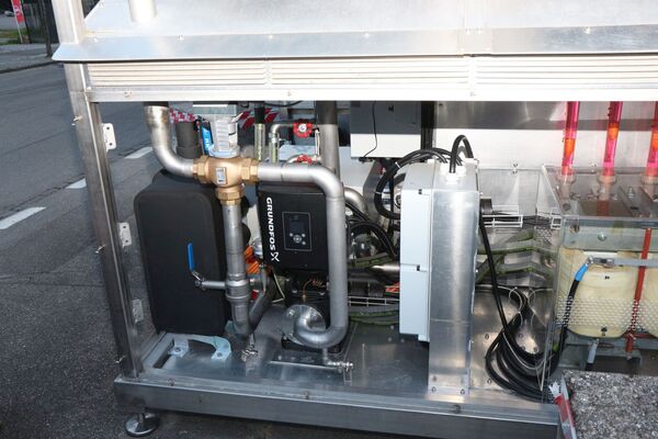 kvyreen-Versuchsplattform mit integrierter Brennstoffzelle