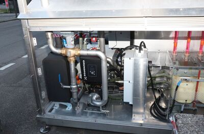 kvyreen-Versuchsplattform mit integrierter Brennstoffzelle