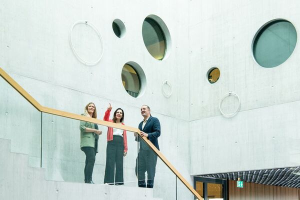 Nathalie Casas, Corinne Reimann, und Christoph Kellenberger, Empa