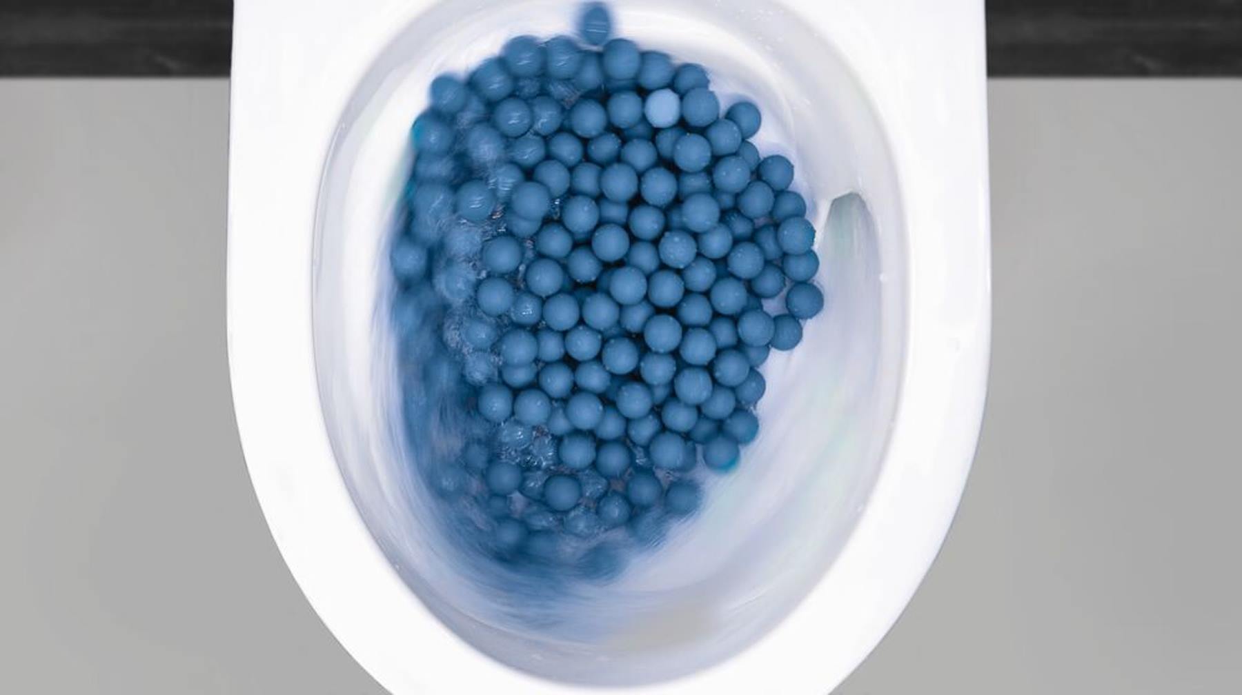 500 statt 50 Normkugeln. Im Kugeltest werden bis zu zehnmal mehr Kugeln weggespült, als die Norm vorschreibt.