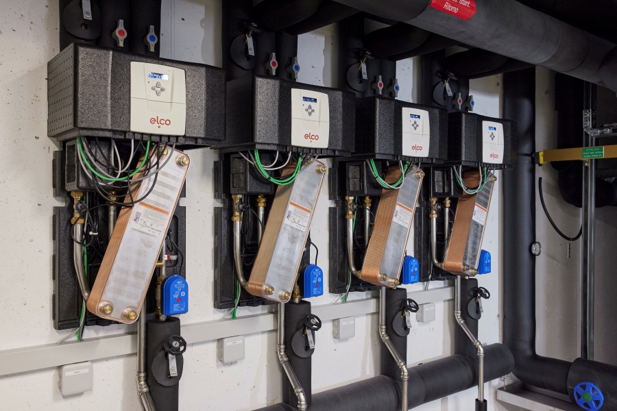 die Einbindung der Frischwasserstationen