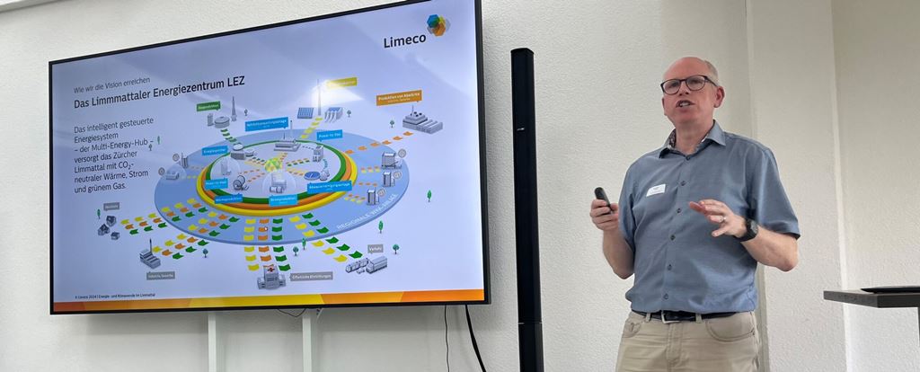 Patrik Feusi, CEO des Multi-Energy-Hubs der Limeco