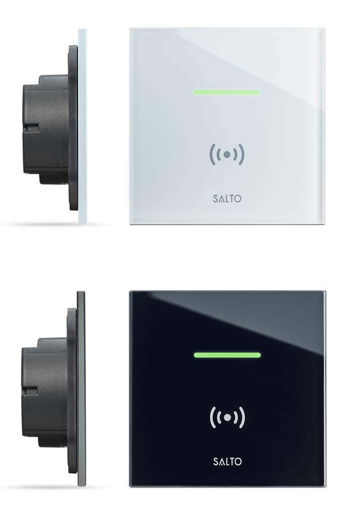 Der Glas XS Wandleser von Salto