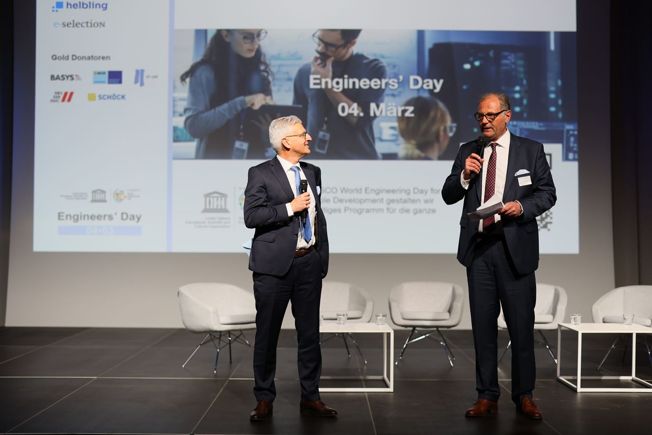 Die beiden Co-Initiatoren des Engineers' Day – Christian Vils und Daniel Löhr