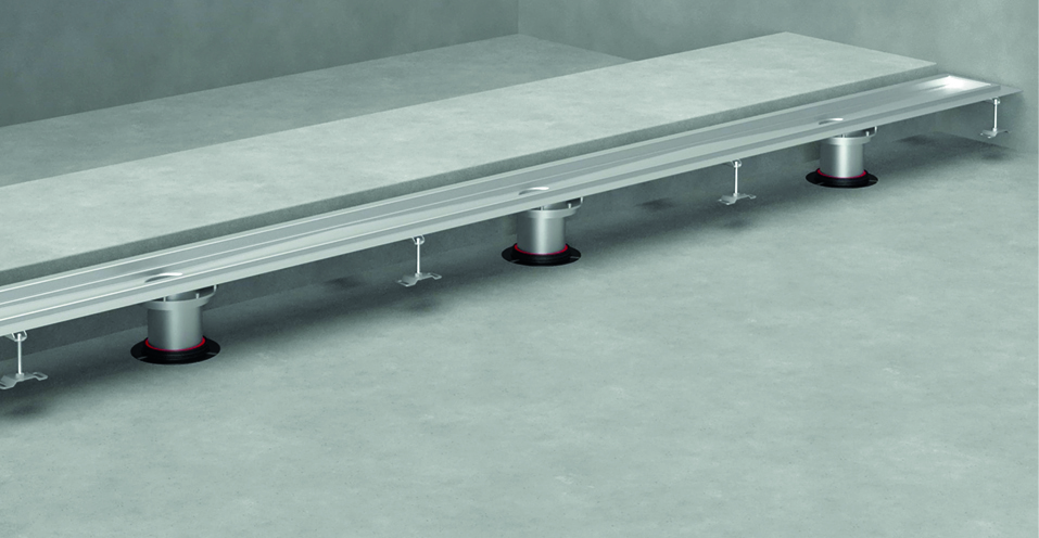 Variofix Edelstahlrinnen