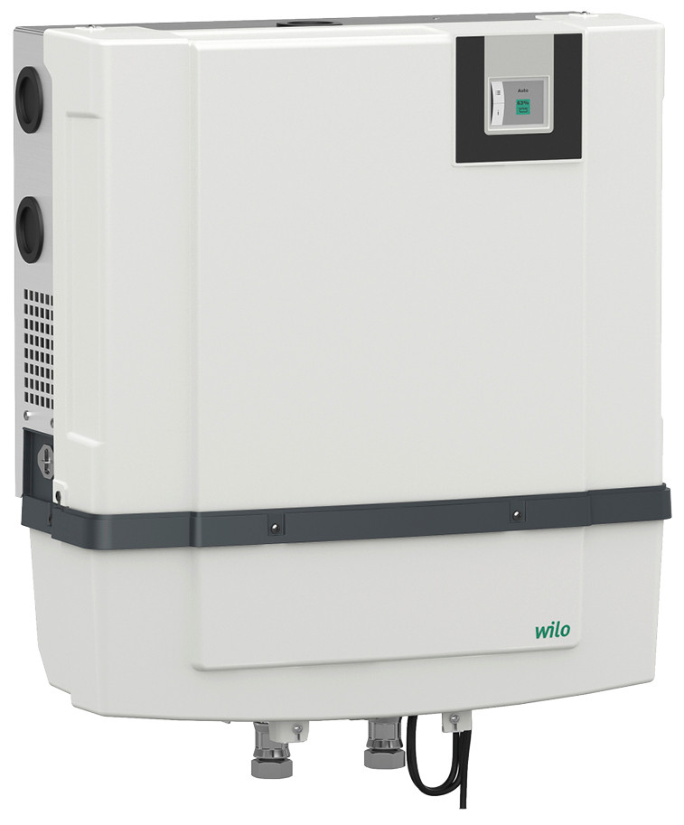 Die kompakte, steckerfertige ­Regenwassernutzungsanlage Wilo-Rain3