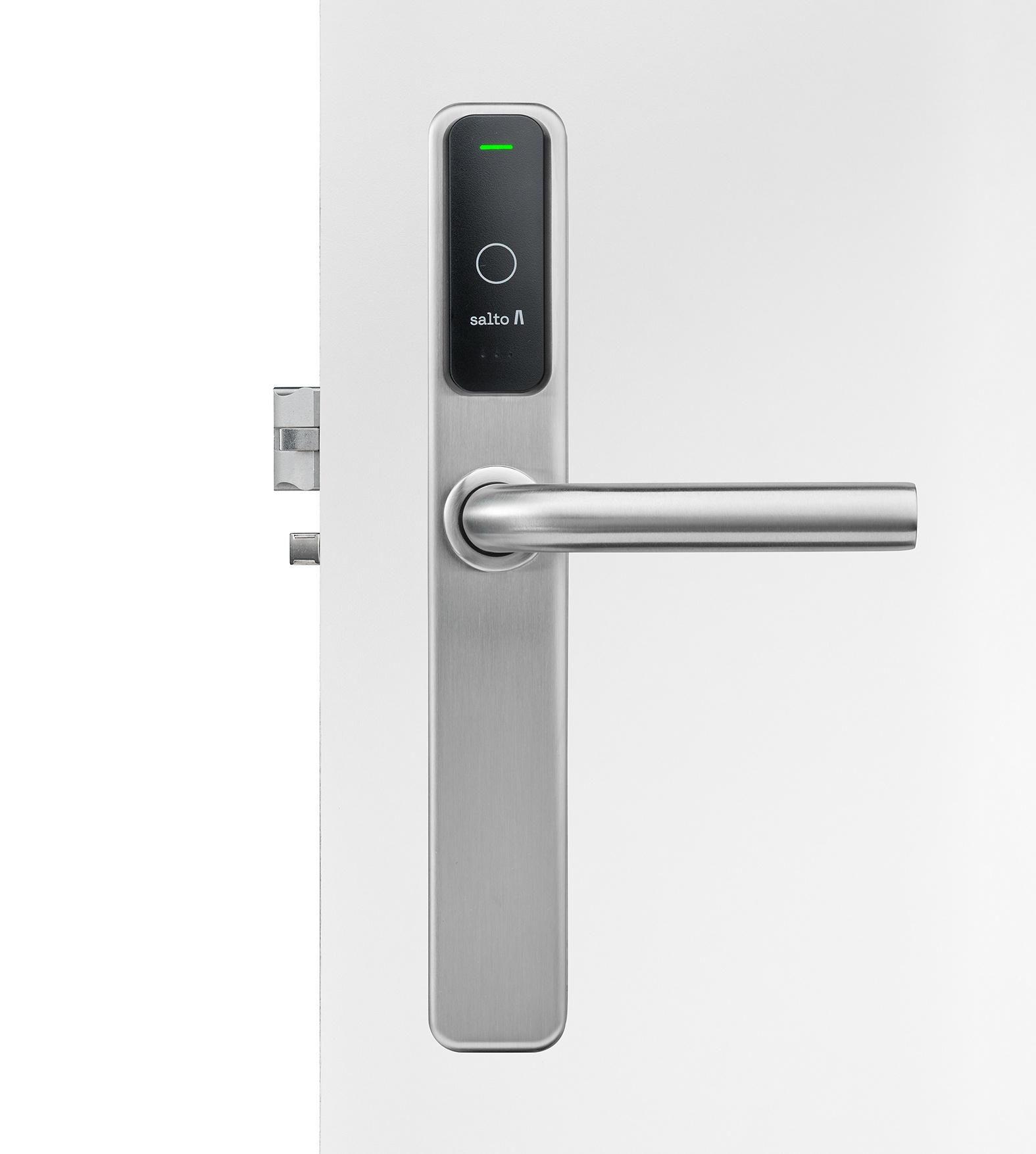 Produktansicht des elektronischen Beschlags XS4 One S von Salto