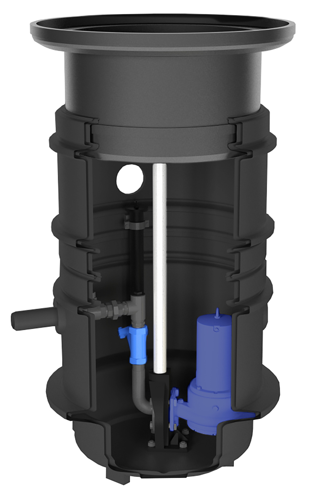 Die Pumpstation Sanifos 1200 ZFS