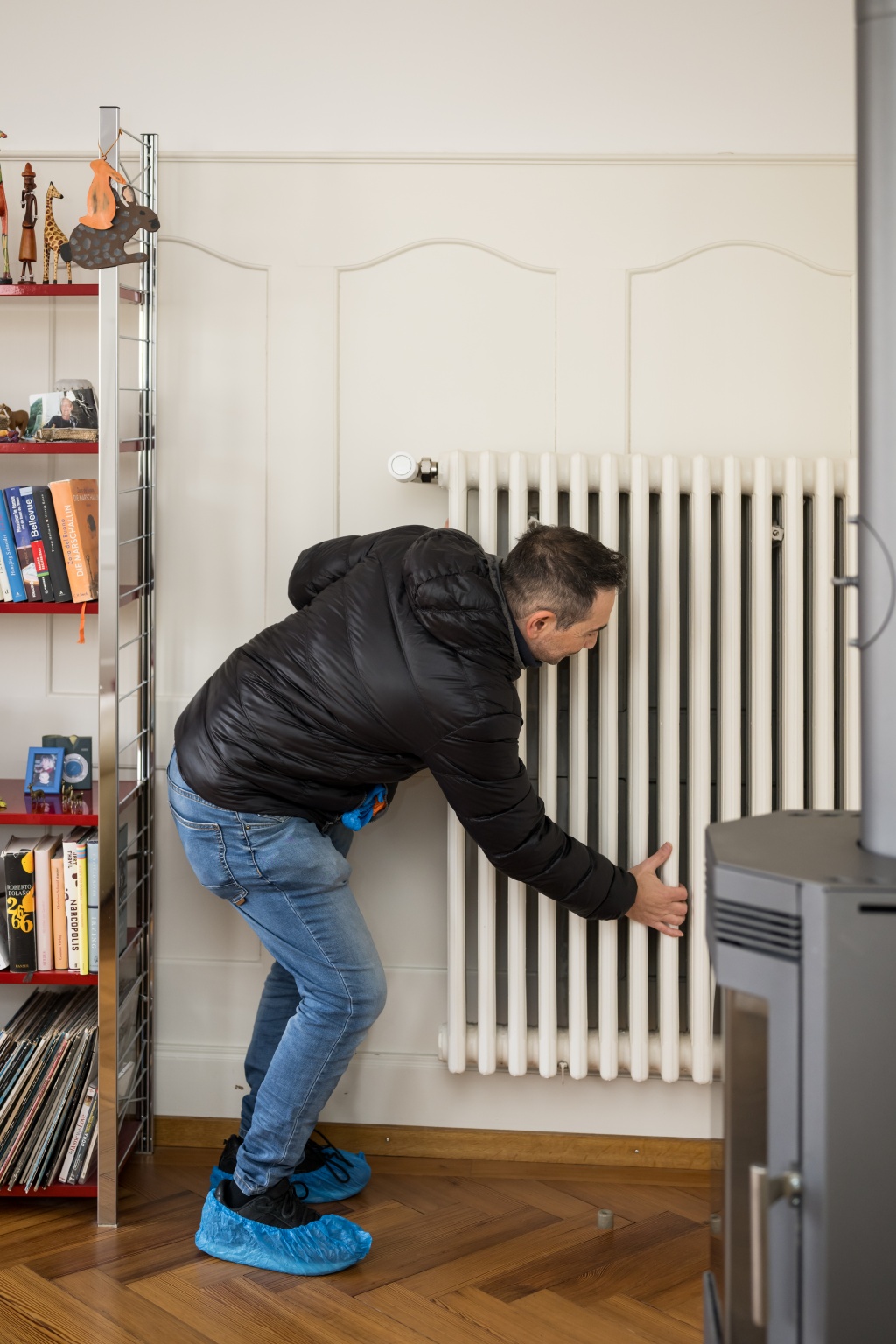 Wir zielen bei Radiatoren auf eine maximale Vorlauftemperatur von 50 Grad.